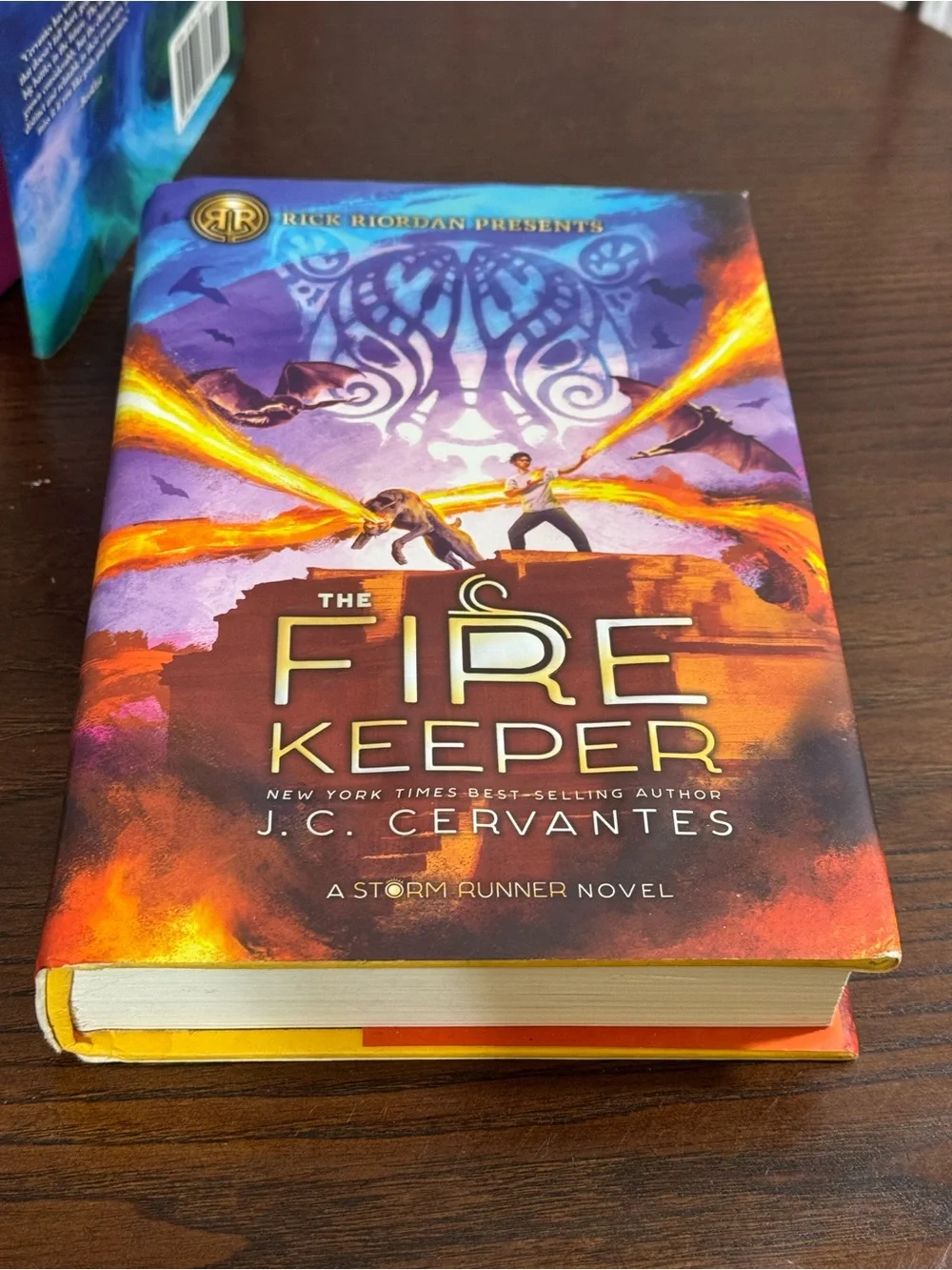 Disney Rick Riordan JC Cervantes Trilogy Storm Runner Shadow Crosser Fire Keeper